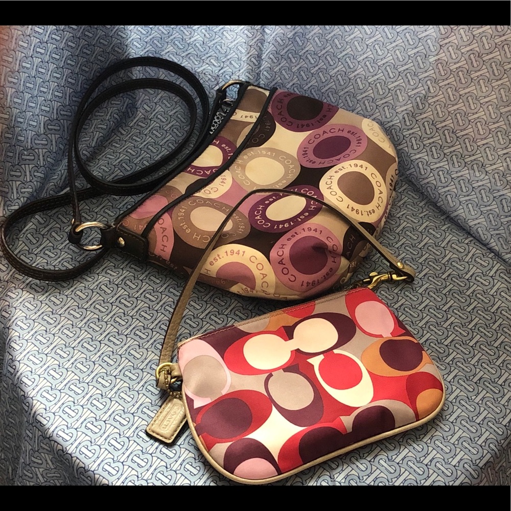 Bundle Small crossbody bag and wristlet